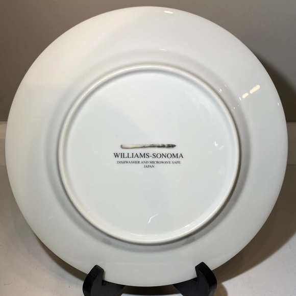 Williams Sonoma Asparagus Bunches 8.25” Two (2) Set Salad Dessert Plates, Japan - Picture 6 of 11